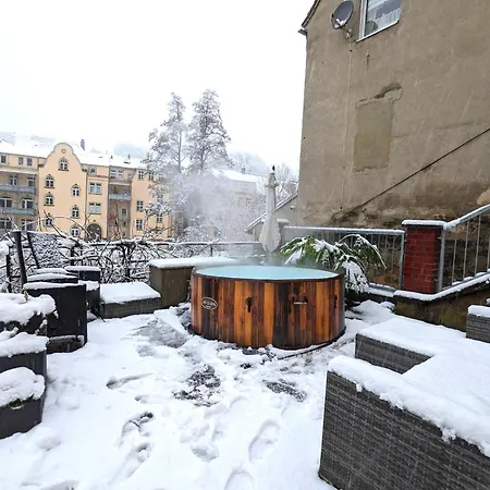 Uo - Urlaubsmagie - Helle Wohnung,sauna,whirlpool Apartament Sebnitz