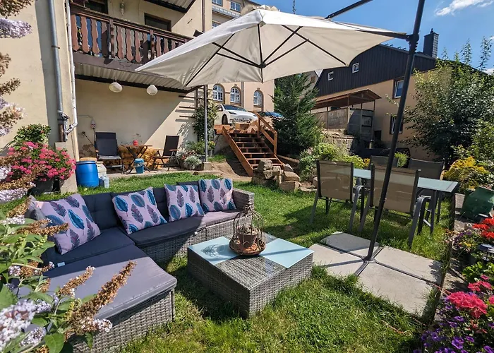 Uo - Urlaubsmagie - Helle Wohnung, Saunazugang * Sebnitz