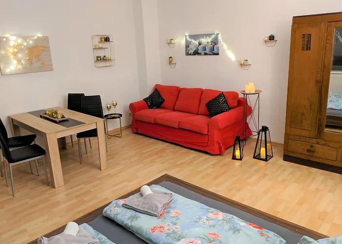 Appartement Uo - Urlaubsmagie - Helle Wohnung, Saunazugang Sebnitz